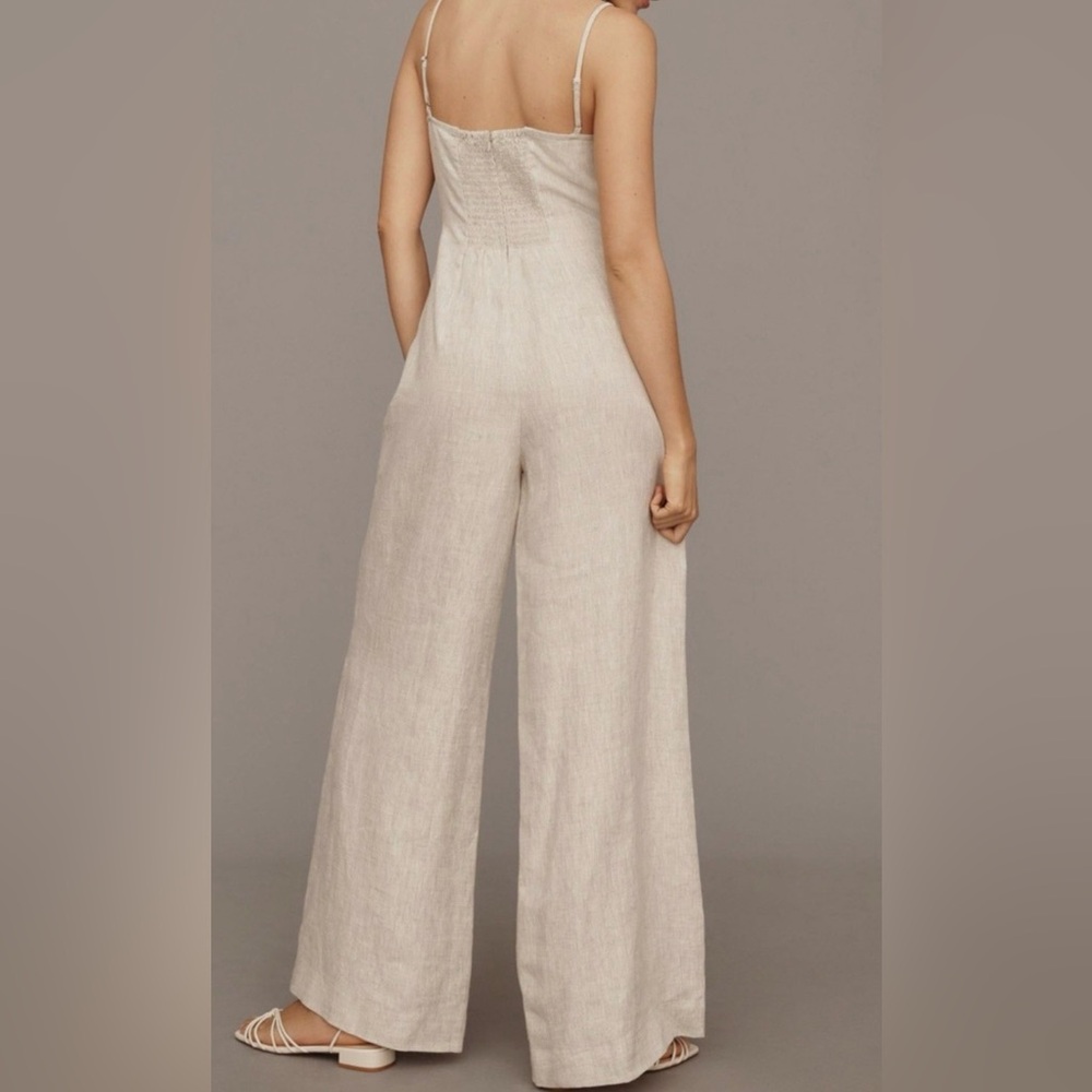 Reformation Ciara Linen Jumpsuit - Picture 2 of 5